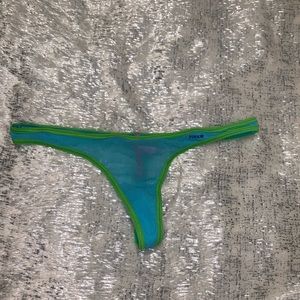 Pink Victoria’s Secret thong panty